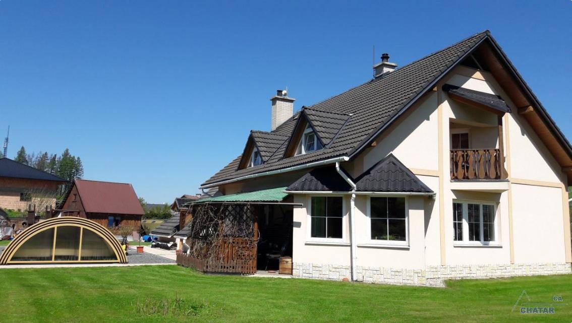 Vila V Jesenikach Bridlicna エクステリア 写真
